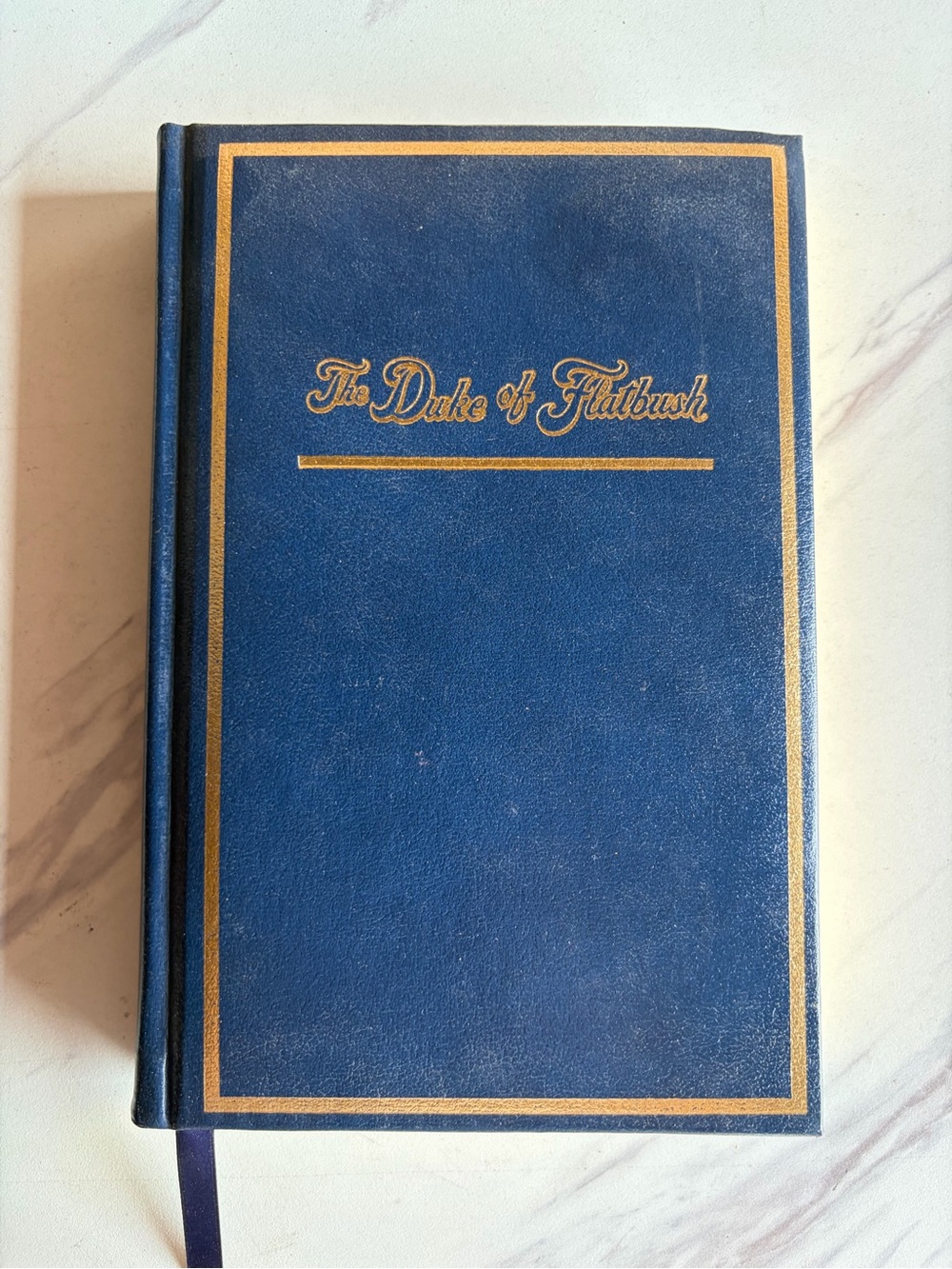 Duke Snider Signed The Duke of Flatbush Ltd #42/1000 Leatherbound Bill Gilbert